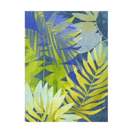 Jung Tropical Print - Tropical Indigo I Print Wall Art By June Vess
