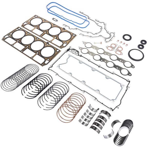 GELUOXI Engine Rebuild Re-Ring Kit for Chevrolet Silverado Suburban Express Sierra Gen III 12558178