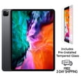 thumbnail image 1 of Refurbished Apple iPad Pro 12.9" (4th Gen) A2069 (WiFi + Cellular Unlocked) 256GB Space Gray (Grade A+) w/ Pre-Installed Tempered Glass, 1 of 3