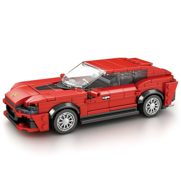 Purosangue Car Building Set, Super Cars MOC Building Block Toys Compatible with Lego, Sports Car Speed Engineering Toy Idea Gift for Boys Kids 8  (416Pcs)
