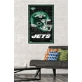 thumbnail image 2 of NFL New York Jets - Neon Helmet 23 Wall Poster, 22.375" x 34", 2 of 4