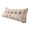 A, variant on Leeye Lumbar Pillow Bed Backrest Bolster Sofa Daybed Upholstered Headboard Back Neck Comfort Relaxation for Couch Bedroom Living Room