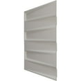 thumbnail image 4 of Ekena Millwork 19 5/8"W x 19 5/8"H Keyes EnduraWall Decorative 3D Wall Panel, UltraCover Satin Blossom White (Covers 2.67 Sq. Ft.), 4 of 6