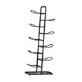 thumbnail image 2 of Indoor Basketball Rack Ball Racks Iron Vertical Sports Equipment Organizer Ball Storage Holder for Tennis Rackets Soccer Toys 58x23.5x146cm, 2 of 8