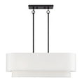 thumbnail image 2 of Livex Lighting - Manorwood - 3 Light Medium Linear Chandelier-19.5 Inches Tall, 2 of 2