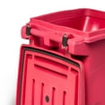thumbnail image 6 of Toter B1916429 RMN64-00RED 2-Wheel Medical Waste Cart - 64 gal - Red, 6 of 7