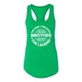 thumbnail image 2 of Wild Bobby, Grandpa Man Myth Legend Funny Dad Uncle Papa Dad Gift, Father's Day, Women Racerback Tank Top, Kelly, Medium, 2 of 4