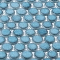 thumbnail image 3 of Honoro-Bulbi 3/4" Penny Round Smooth Glass Mosaic Wall & Floor Tile, 3 of 5