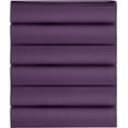 thumbnail image 1 of Mocassi Drap Plat 1500 Fils, Lot de 6, Lit Simple, Violet, 1 of 3