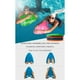 thumbnail image 4 of 2X Tabla de Natación Azul EVA Tabla de Flotación Trasera Placa de Ayuda de Entrenamiento Segura de Surf para Niños Adultos Accesorios de Piscina, 4 of 6