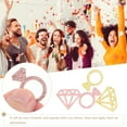 thumbnail image 3 of Shisuyan Confettis en Forme de Diamant Style Saint-Valentin 2 Sacs 1.2x1.2in, 3 of 8