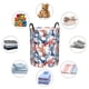 thumbnail image 4 of Fotbe Red Lobster Cesto de Ropa con Asas, Cesto Impermeable de Gran Capacidad, Bolsa de Lavado para Dormitorio, Cesto de Ropa con Ruedas y Asas-Medium, 4 of 6