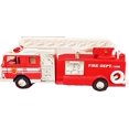 thumbnail image 1 of Firefighter Kids Gift bundle - 1 Die Cast Red Fire Engine Light & Sound and 1 Kids Firemans Hat Helmet, 1 of 7