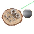 thumbnail image 3 of Tuercas De Seguridad Hexagonales Con Inserto De Nailon De 3/8-16 Socell 26 Piezas Tuercas De Seguridad Hexagonales Con Inserto De Nailon De Acero Inoxidable 304 Para Sujetadores Industriales Y De Cons, 3 of 5