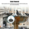 thumbnail image 6 of New Solar Power Water Fountain Pump for Bird Fountain Patio Decor, Lawn/Garden Decoration, 6 of 7