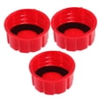 thumbnail image 3 of Minkissy 3pcs Gallon Gas Cans Transporting Gas Tank Cap Can Cap Red Rubber Replacement Part, 3 of 8