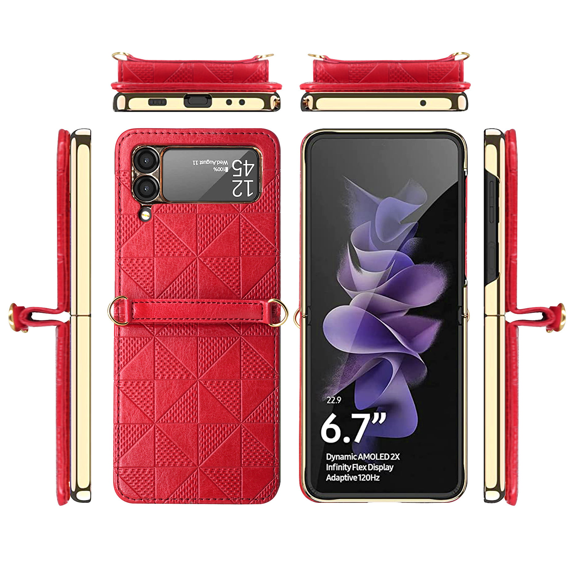 Louis Vuitton Neon Samsung Galaxy Z Flip 3 5G Case