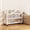 White, variant on Rolling Shoe Rack, Movable Shoe Storage Organizer with Wheels, Narrow Space Freestanding Shoe Shelf for Entryway, , Bathroom, Rolling with Ventilated Multi- Shelves
