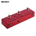 thumbnail image 1 of MOSKY DC5 6-in-1 Guitar Multi-Effects Pedal Delay + Chorus + Distortion + Overdrive + + Buffer Full Metal Shell with True Bypass, 1 of 5
