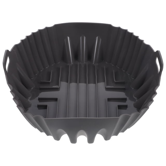 Recipiente de silicona para freidora de aire, revestimiento de silicona para freidora de aire, cesta de repuesto con doble asa