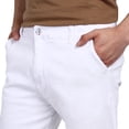 thumbnail image 3 of PANTALON SLIM GABARDINA HOMBRE BLANCO, 3 of 4