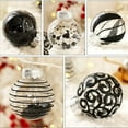 thumbnail image 6 of Cheapark 30-Piece Large Shatterproof Christmas Balls - Clear Plastic Boho Style for Tree Hanging, Delicate Ornament Set for Xmas Party & Home Holiday Decor, 6 of 7