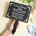 thumbnail image 4 of Memorial Remembrance Plaque Stake Acrylic Plaque Memorial Commemoratory Sign Garden Remembrance Decoration "In Loving Memory of Dad", 4 of 9