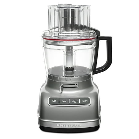 KitchenAid® 11-Cup Food Processor with ExactSlice™ System Contour Silver (KFP1133CU)
