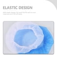 thumbnail image 2 of Shisuyan Industrial Hat For Kitchen Staff White Mesh Cloth 6Pcs, 2 of 8