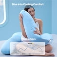 thumbnail image 2 of Almohada de Embarazo Momcozy Dreamlign U Pro Ajustable 127-183 cm, 2 of 8