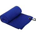 thumbnail image 1 of Golf towel, waffle pattern golf, thick golf cleaning towel, soft and quick drying golf bag accessories for golfers, 1 of 4