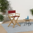 thumbnail image 2 of American Trails Extra-Wide Premium 18"" Director's Chair Natural Frame with Red Canvas, 2 of 5