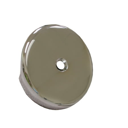 Chrome Plated 1-Hole Waste and Overflow Faceplate less Screw,PartNo T05010 Jones