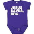 thumbnail image 3 of Inktastic Jesus Saves, Bro. Boys or Girls Baby Bodysuit, 3 of 5