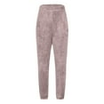 thumbnail image 3 of yievot Womens Winter Plush Pajama Pants Soft Warm Fuzzy Fleece Lounge Pants Sleepwear Bottoms, 3 of 5