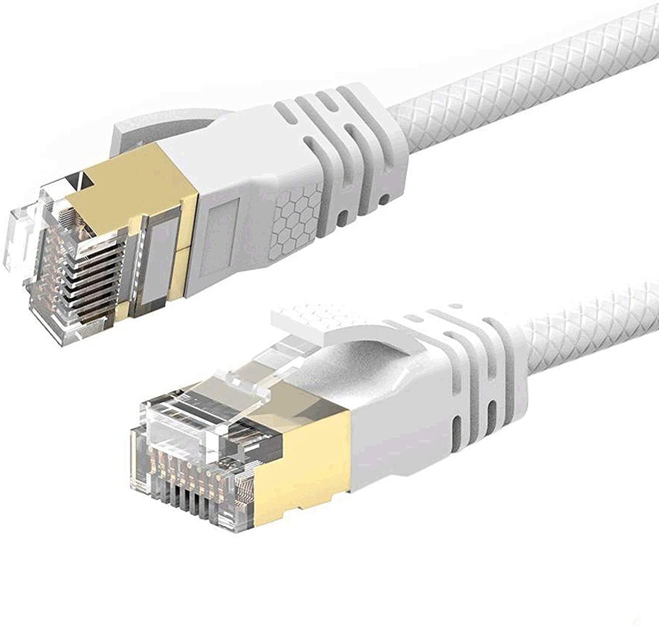 Reulin 6.5ft 2m Cat 7A Ultra Slim Ethernet Gigabit LAN Cable Speed Up to 40Gbs-1000MHz Compatible with Cat5 Cat6 Walmart Canada 5m CAT6 Ultra-Thin Flat Ethernet Network LAN Cable, Patch Lead RJ45 (Color