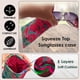thumbnail image 5 of Estuche para Gafas de Sol MyEyeglassCase en Microfibra con Diseño Tie-Dye Verde, 5 of 6