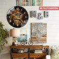 thumbnail image 6 of Decorative Clocks： Ice Hockey Glass Wall Clock,  Player Cheer  Decor Wall Clock for Homes, Bars, Offices, Man Caves, Garages, And Living Rooms. Also Makes A Great Gift. Style 12×12inch(30×30cm), 6 of 8