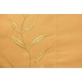 thumbnail image 3 of Reversifi Embroidered Bed Sheets Set Soft Brushed Microfiber King, Amber Gold, 3 of 3