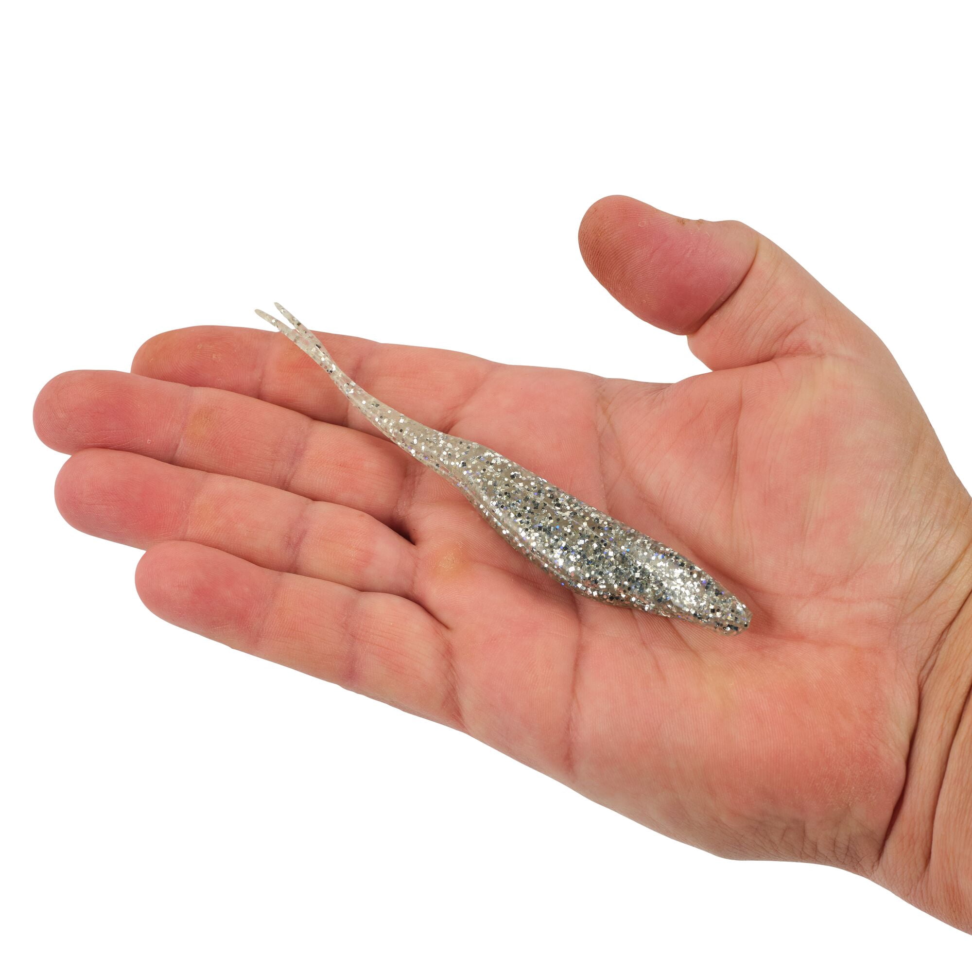 Berkley PowerBait® Power® Jerk Shad, 5 in, Minnows, Chrome Flash (10 Count)