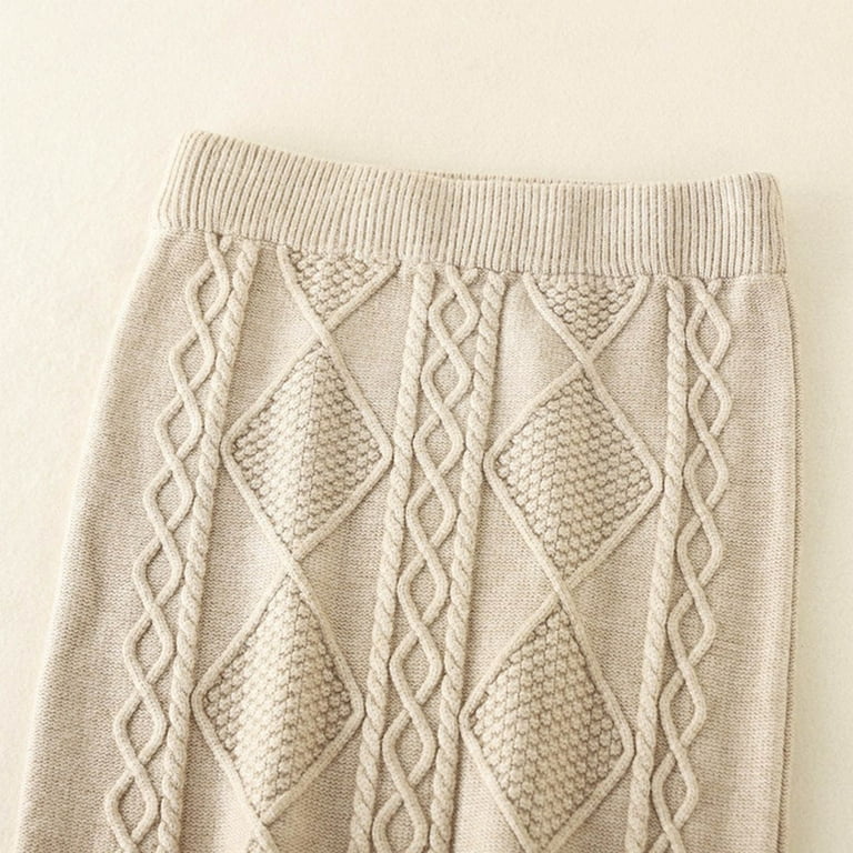 Plaid winter long wool skirt women 4676 Plaid winter long wool skirt women 4676