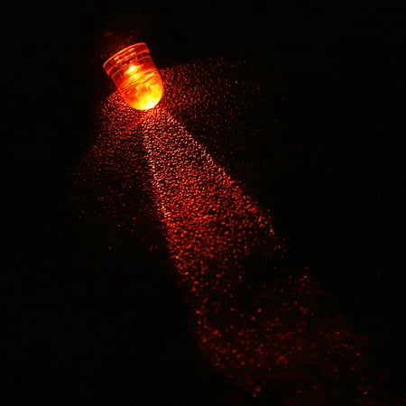 

Gupbes LED Light Assorted LED DIY Parts 50PCs 12V LED Pre-Wired Luminous Diode 10 Mm Round Head Light Bead DIY Parts Orange-Lighting