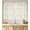 Gold Rose, variant on Kitchen Curtains (2 Pcs) Over Sink for Bathroom Window Cafe Basement Cortinas para Cocina Farmhouse Short Mini Curtain Flower Bee Summer Daisy Elegant Country Rustic Modern Cute - 27.5×36"