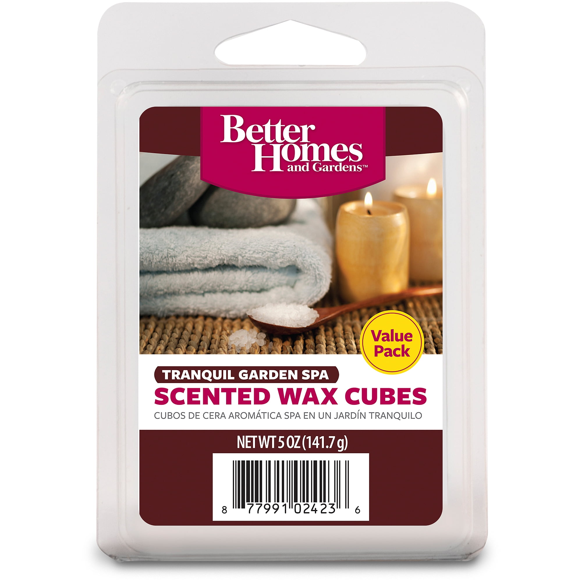 Better Homes Gardens 5 Oz Tranquil Garden Spa Value Scented Wax