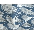 thumbnail image 3 of Ambesonne Bird Print Quilted Coverlet 2 Pcs, Simple Traditional Motif, Twin Size, Slate Blue and White, 3 of 4