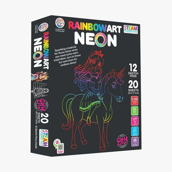 Rainbow Art Neon