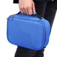 thumbnail image 4 of 72 Slots Multifunción Tela Plegable Funda Lápiz Capacidad Grande Claza Bolsa Bolsa Azul EOTVIA Caja de lápices de arte, 4 of 8