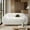 White_Loveseat, variant on Aukfa Contemporary Plush Faux Fur Sofa, Could-Comfort Loveseat, 25" Deep Seat, Pet Friendly, White