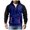 Blue, variant on YIWULA Men's Quarter-Zip Tactical Hoodie, Fleece Pullover with Multi-Pockets, Long Sleeve Workout Sweatshirt, Fall & Winter Streetwear, Durable Fabric(S,White)