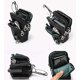thumbnail image 3 of Bolso de mano de nailon WEIHJMXG para teléfono móvil de mujer negro, 3 of 4